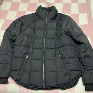 Abercrombie Black Puffer Jacket